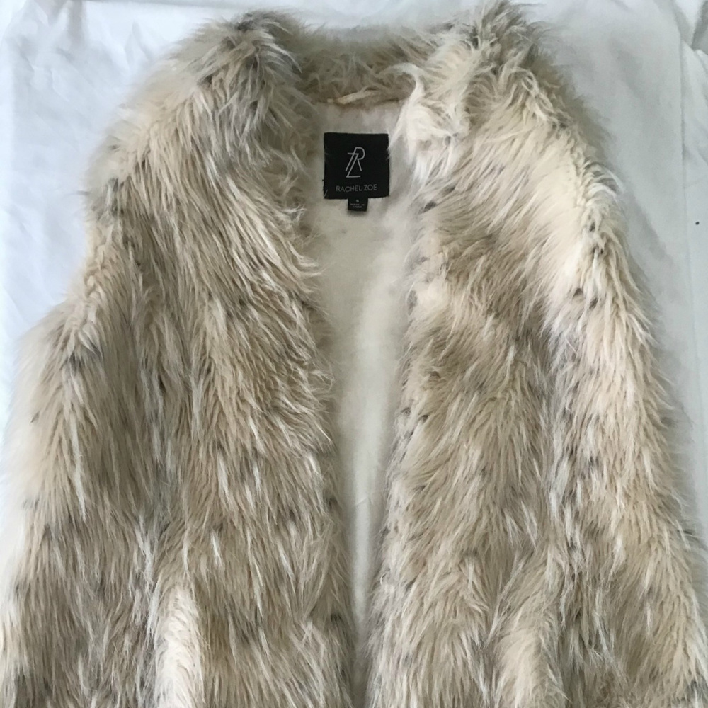 Rachel Zoe Faux Fur Vest
